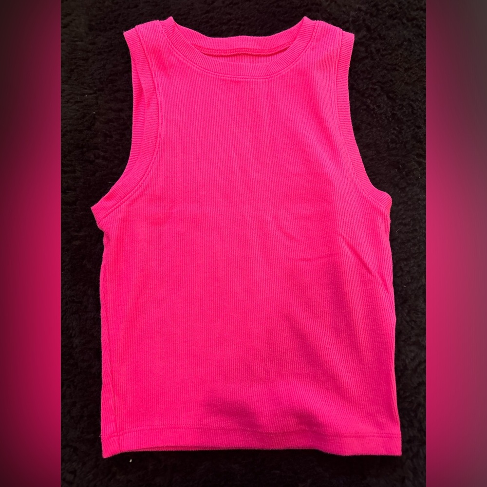 Cute hot pink tank top from Hollister